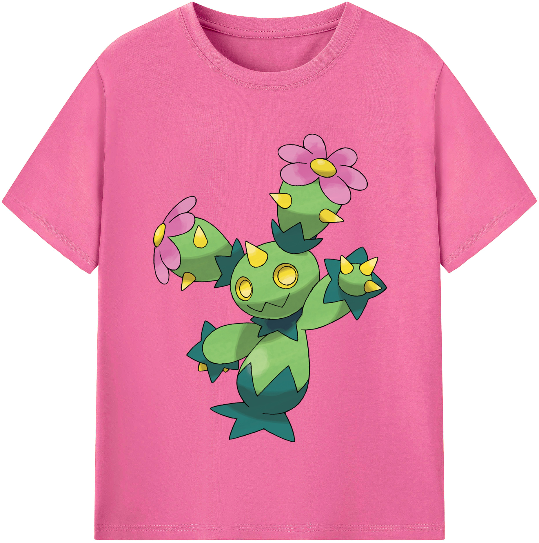 （画像用） ポケットモンスター Pokémon レディースカジュアルプリントTシャツ（綿100％）